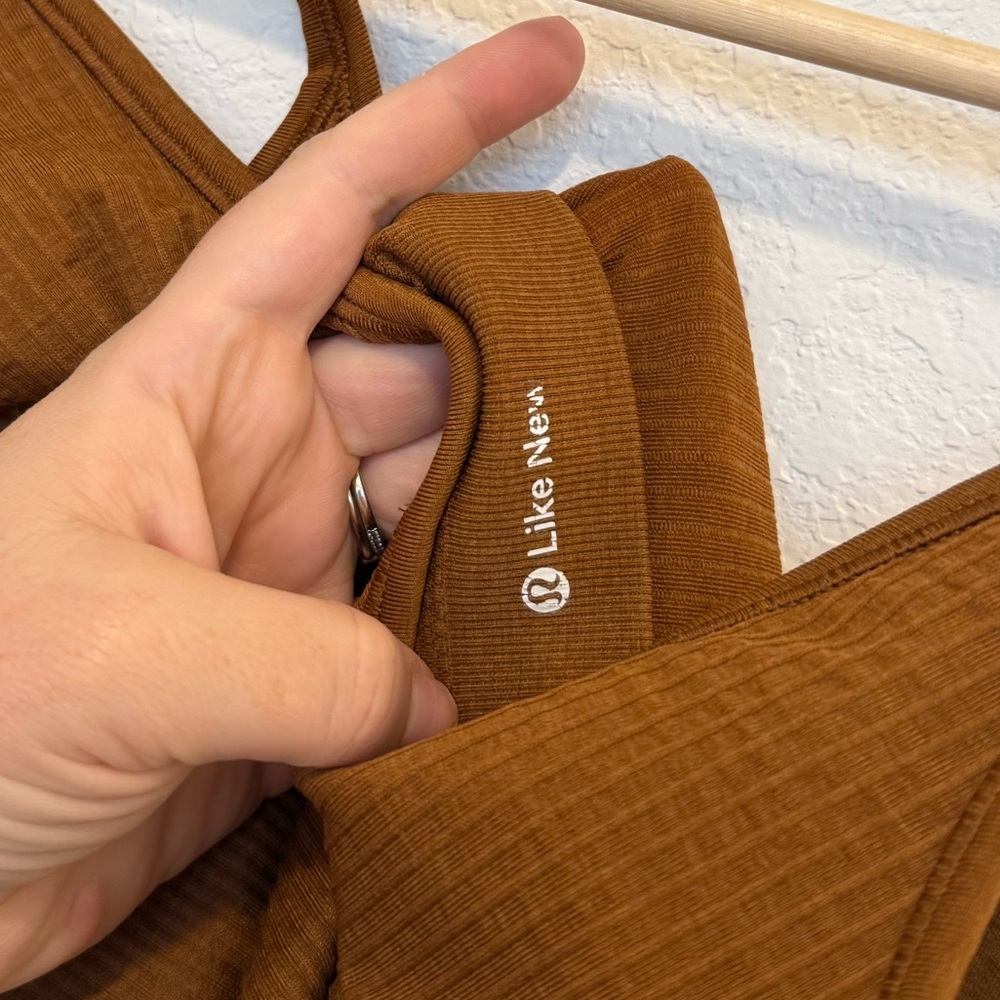 Lululemon Ebb to Street Bodysuit *Light Support, B/C Cups
Copper Brown Size 6 - Picture 6 of 6